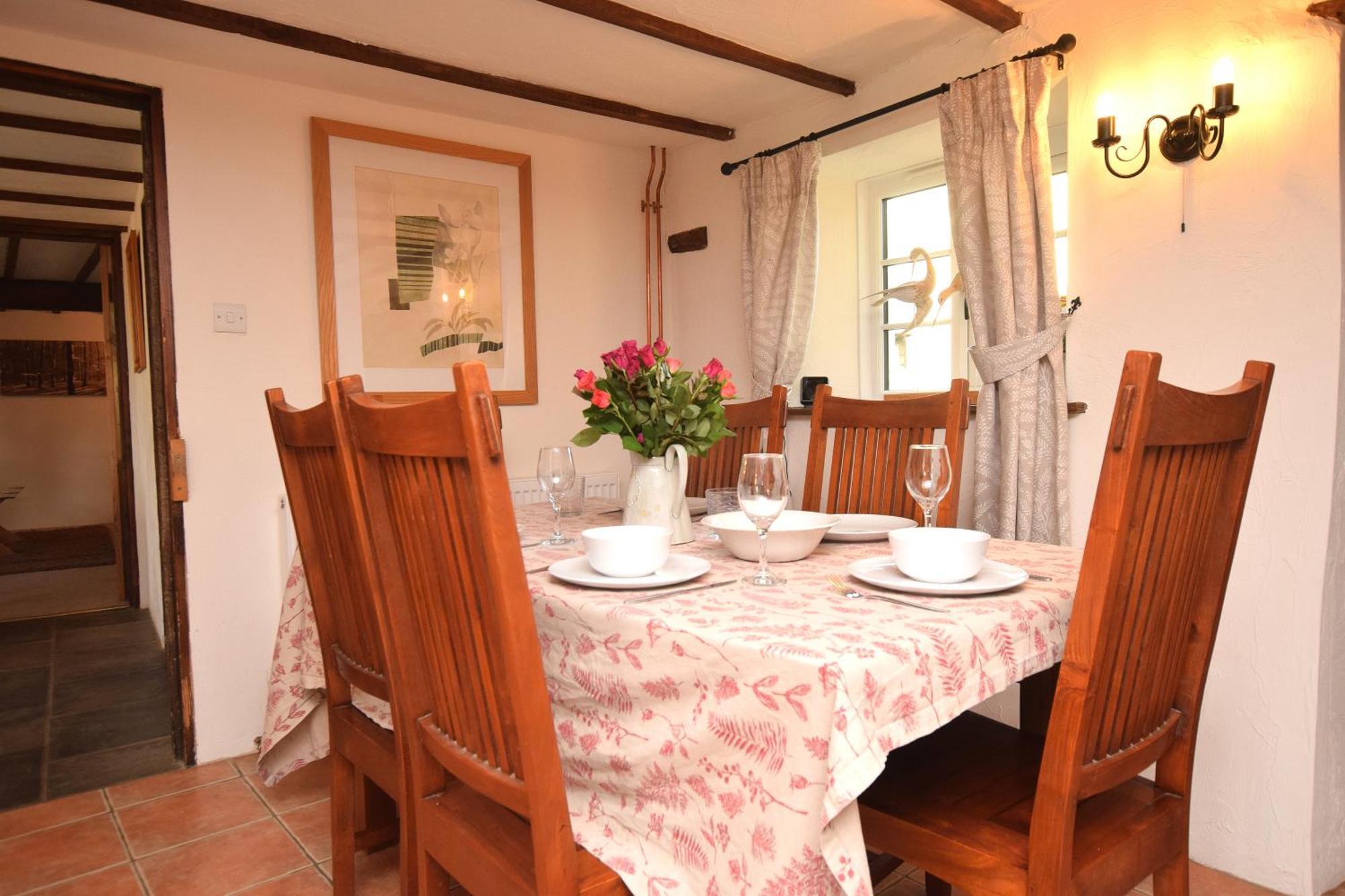 Award Winning Lower Whitsleigh Farm Cottage Roborough Exterior foto