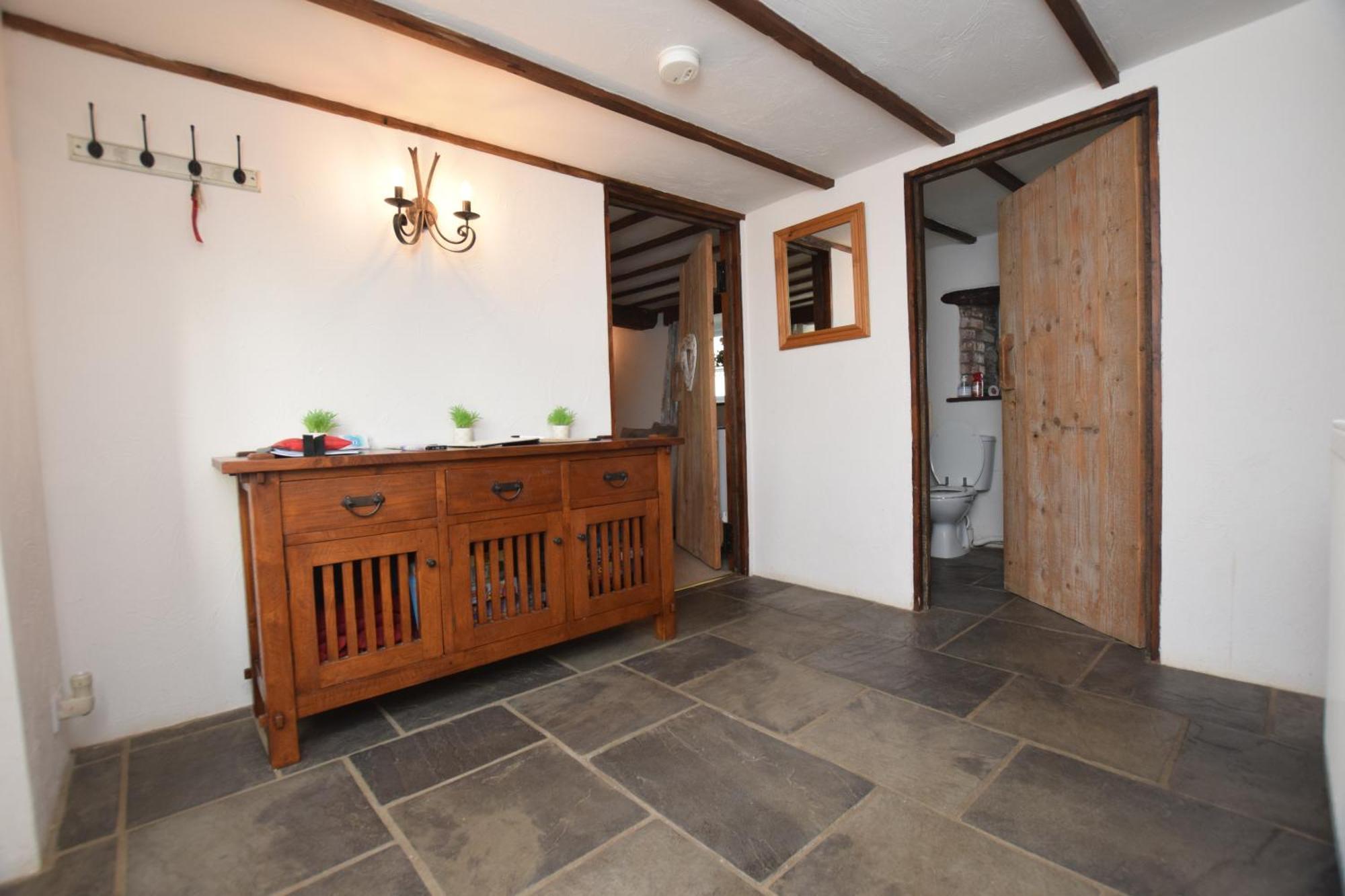 Award Winning Lower Whitsleigh Farm Cottage Roborough Exterior foto