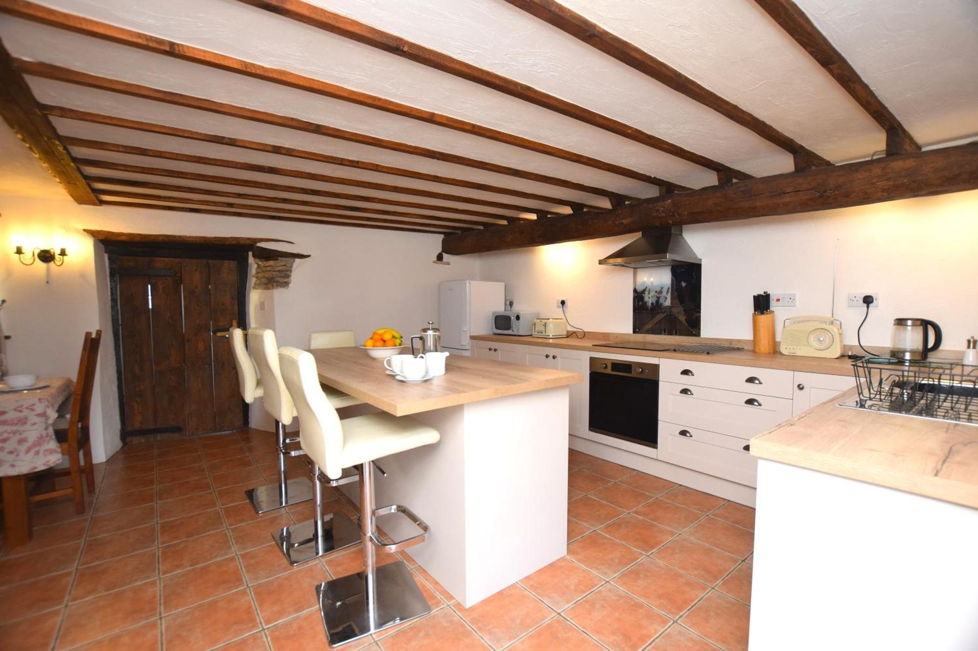 Award Winning Lower Whitsleigh Farm Cottage Roborough Exterior foto