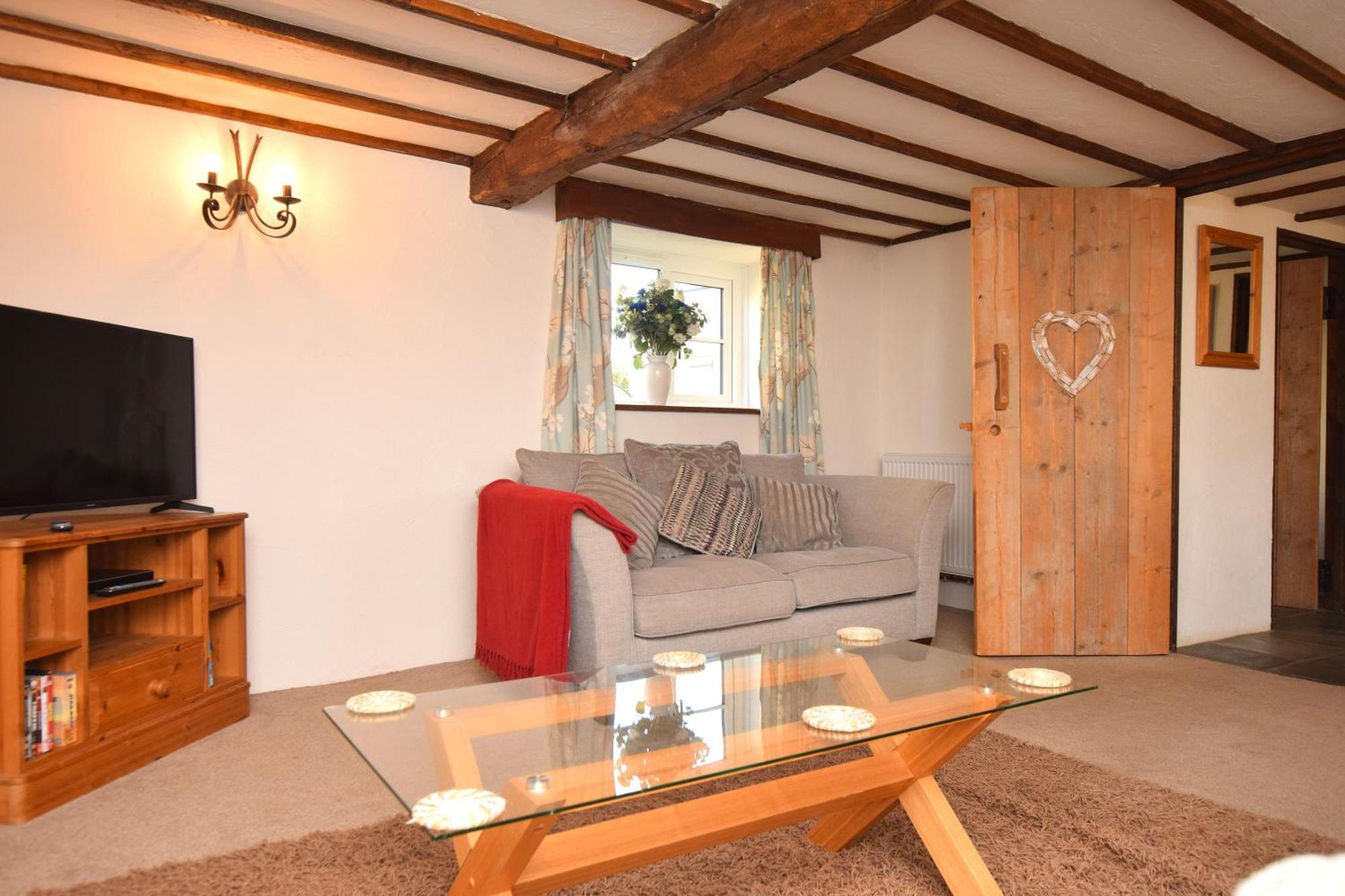 Award Winning Lower Whitsleigh Farm Cottage Roborough Exterior foto