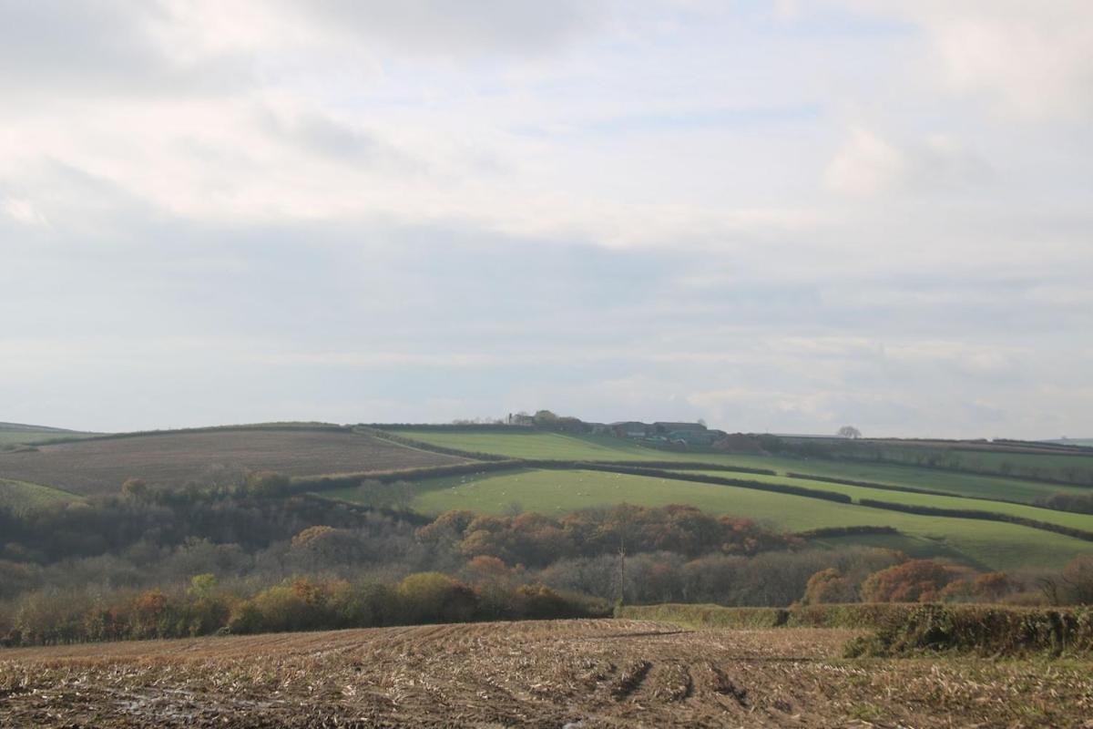Award Winning Lower Whitsleigh Farm Cottage Roborough Exterior foto